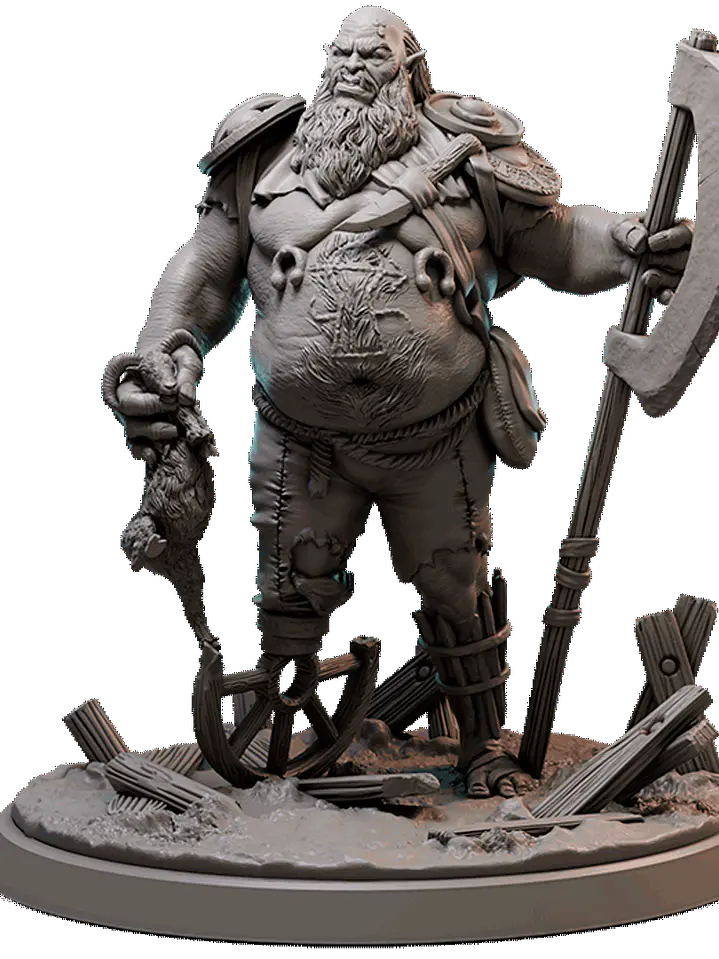 Miniatura 32 mm ogro (base 5 cm diámetro) 1