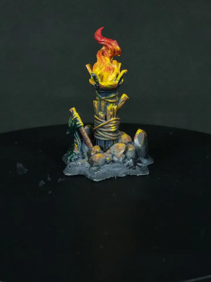 Set ambientación miniaturas goblins 32 mm 6