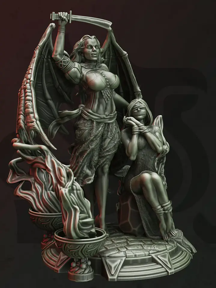 Justiciera demoniaca 32 mm 1
