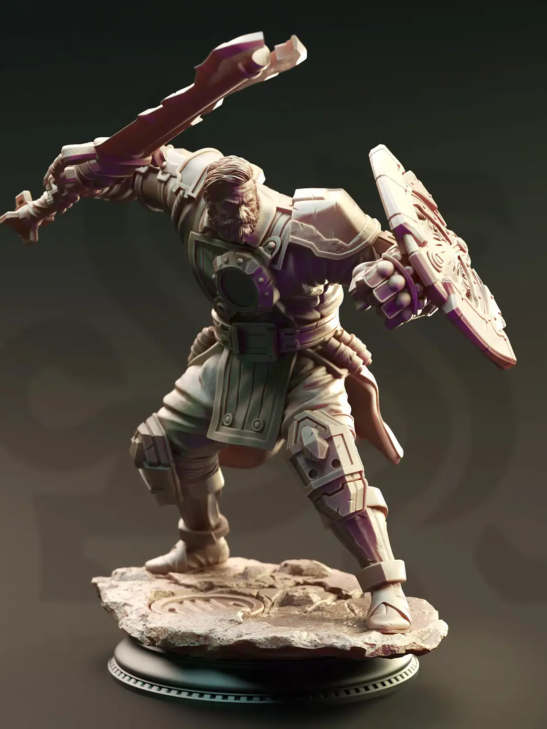 Caballero del tecnonúcleo 32 mm 1