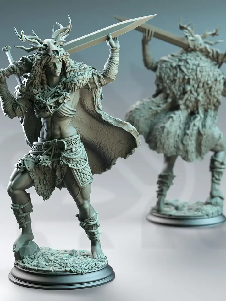 Chamán fey violento 32 mm 1