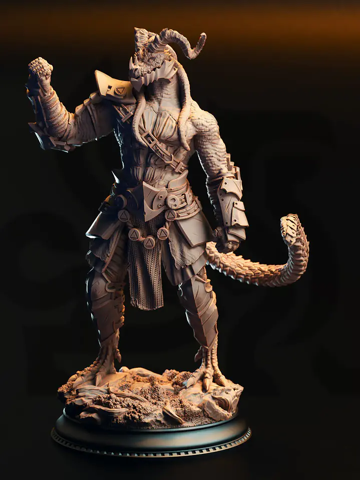 Dragonkin Mandíbula de hierro 32 mm 1