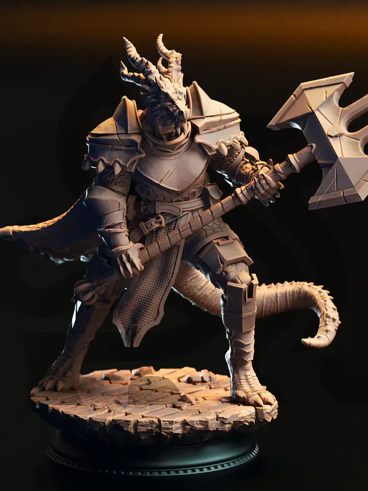 Sir Lagarto Aplastacráneos 32 mm 1