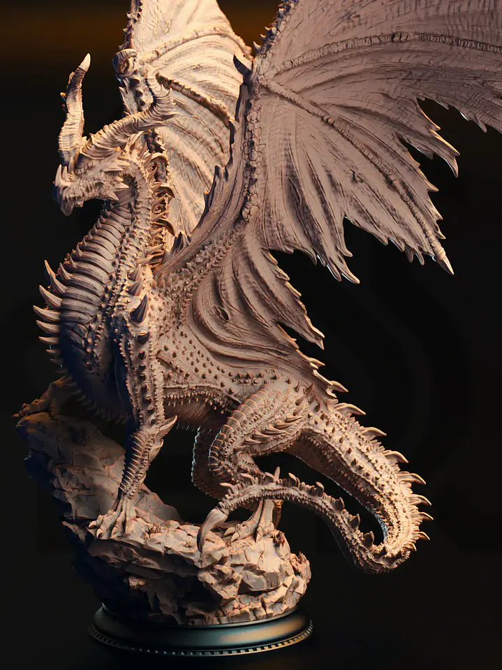 Dragón de la soberbia 32 mm (grande) 1