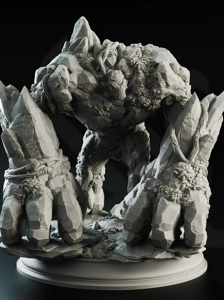 Golem de roca 32 mm 1