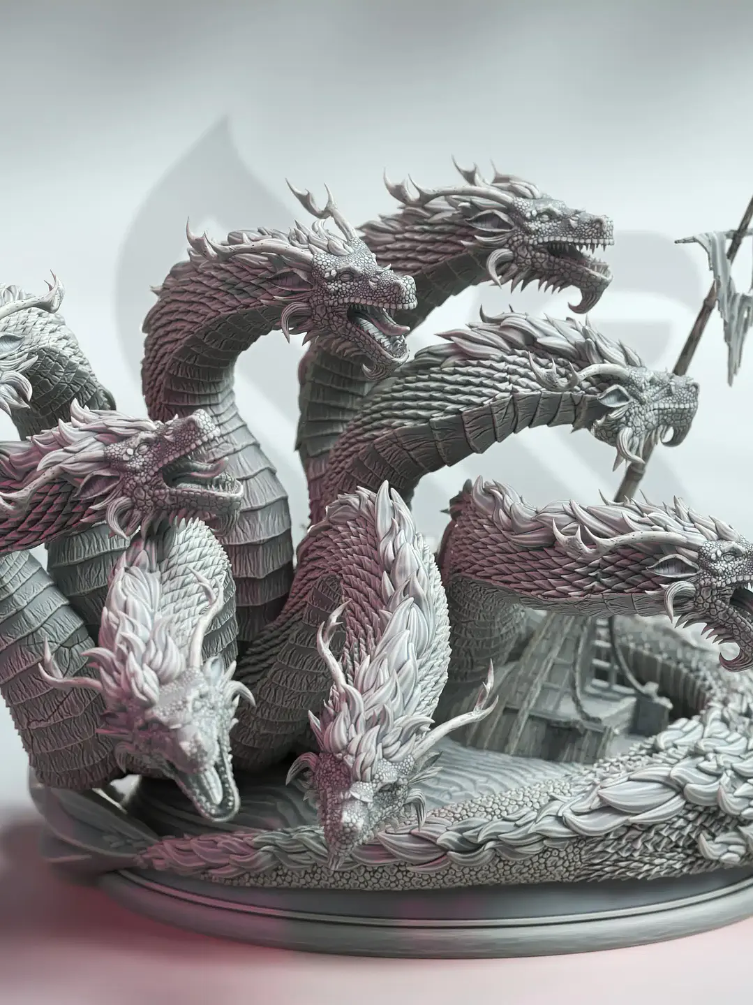 Dragón de ocho cabezas 32 mm (grande) 1