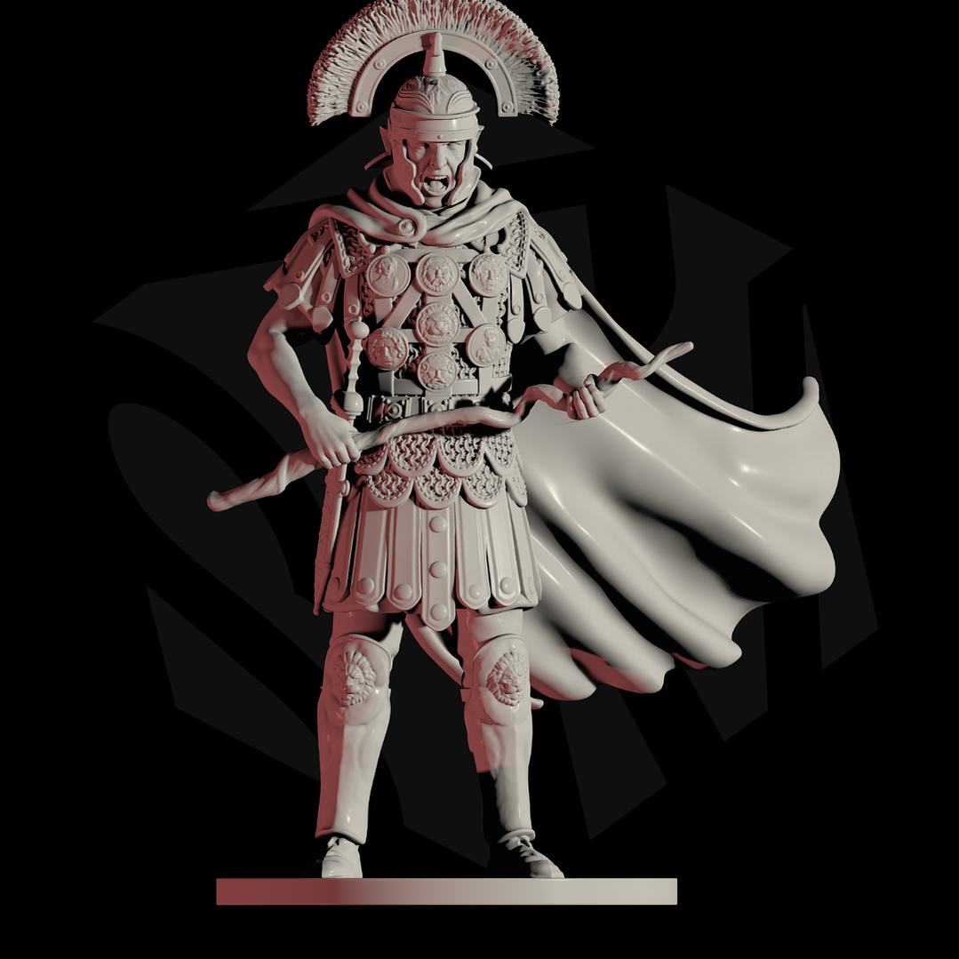 Centurión romano (Principado – siglo I d. C.) 50 mm 1