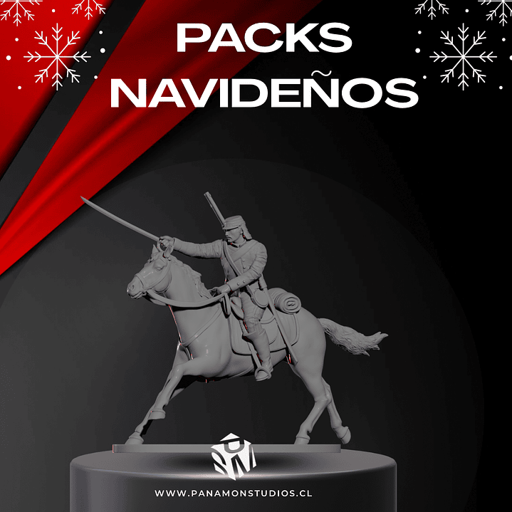 🎖️ Pack Navideño — Caballería Guerra del Pacífico (x5) 5