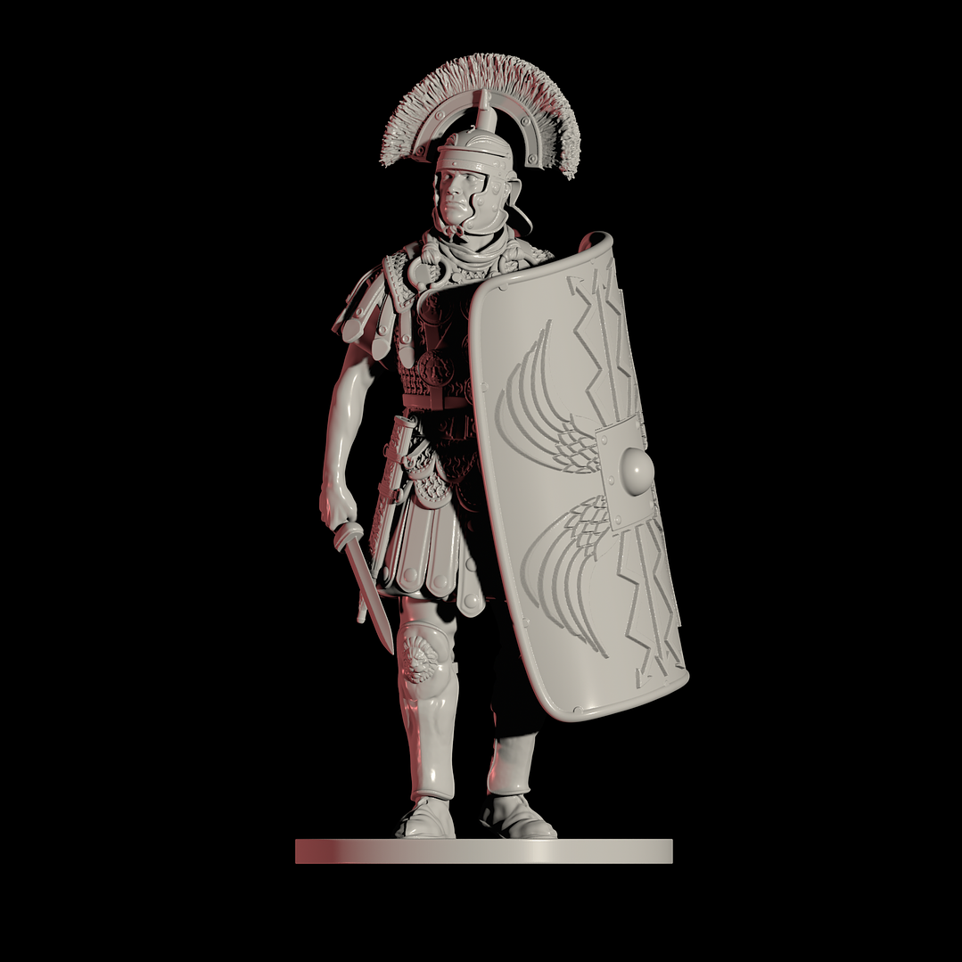 Centurión armado (Principado – siglo I d. C.) 50 mm 1