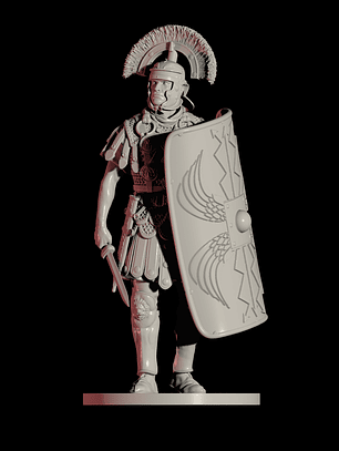 Centurión armado (Principado – siglo I d. C.) 50 mm