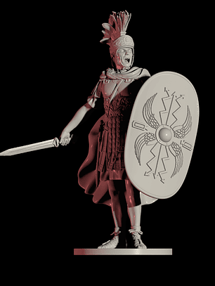 Soldado de la Guardia Pretoriana (Principado – siglo I d. C.) 50 mm
