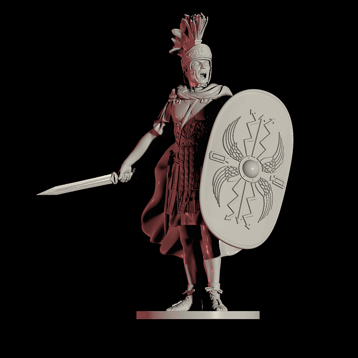 Soldado de la Guardia Pretoriana (Principado – siglo I d. C.) 50 mm 1