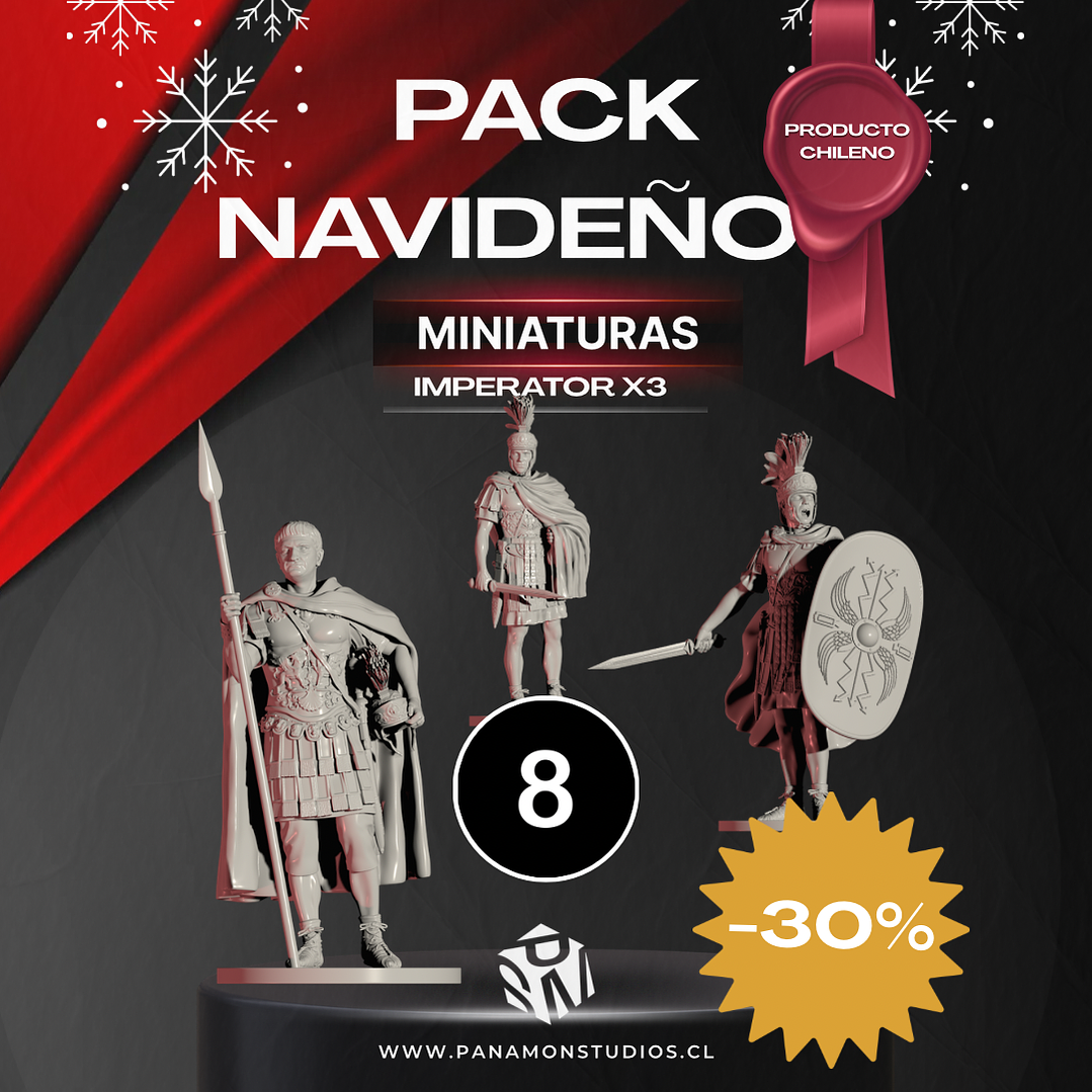 🏅 Pack Navideño — Imperator Romano (x3) 1