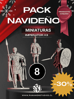 🏅 Pack Navideño — Imperator Romano (x3)