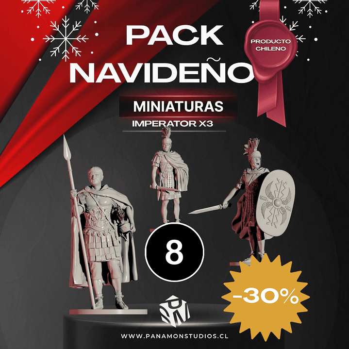 🏅 Pack Navideño — Imperator Romano (x3) 1