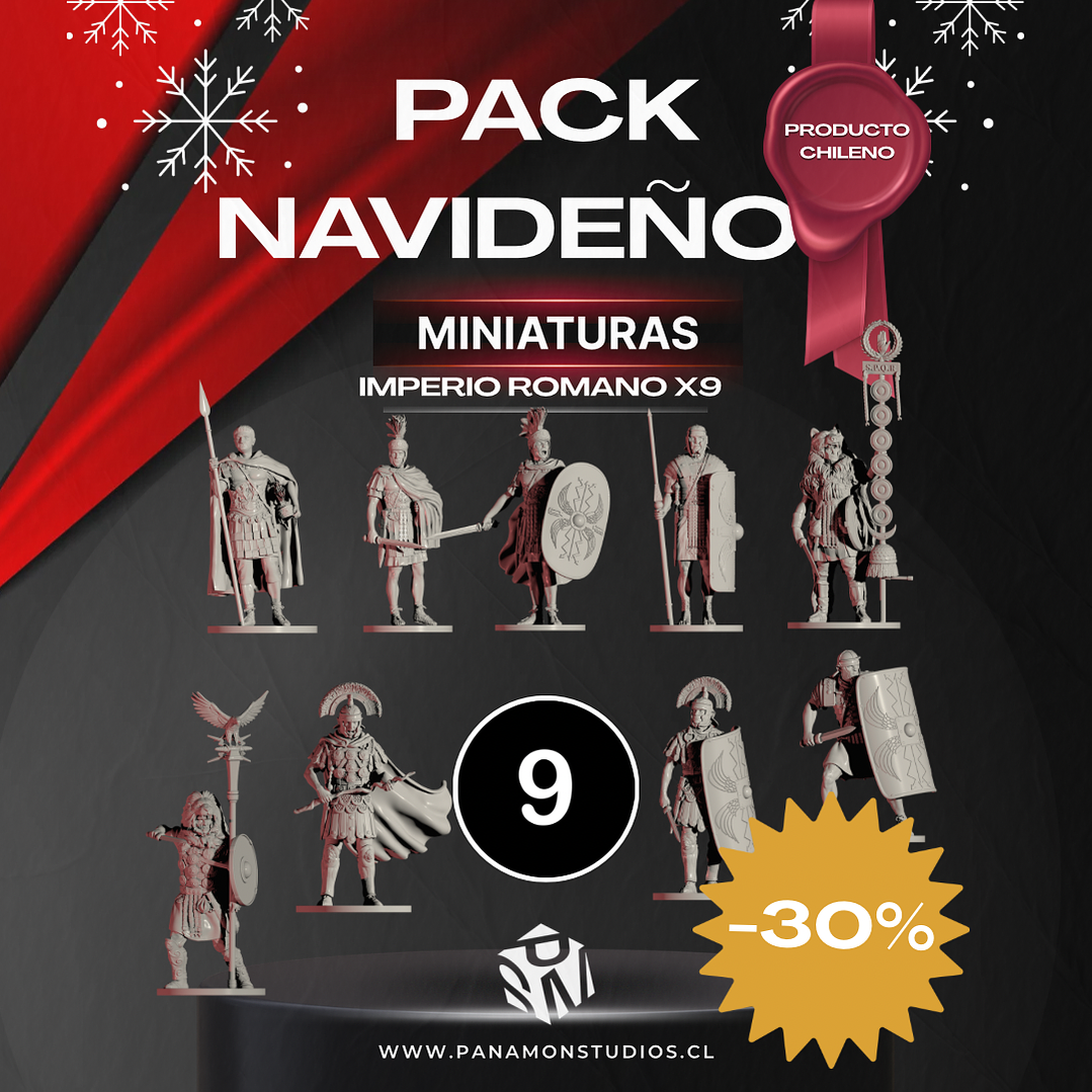 🏅 Pack Navideño — Imperio Romano (x9) 1