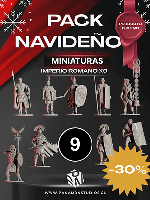 🏅 Pack Navideño — Imperio Romano (x9)