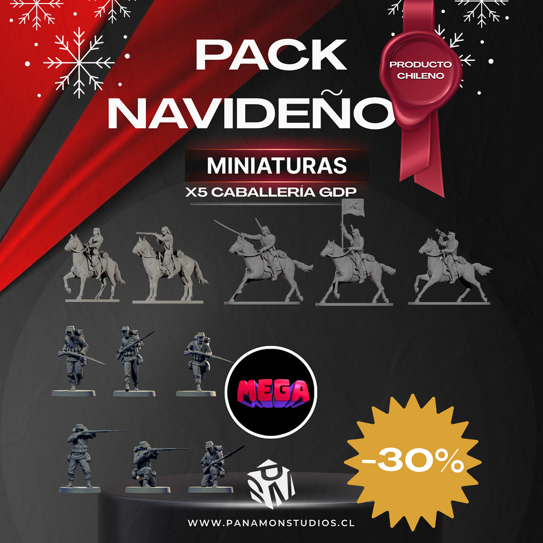 🎖️ Mega Pack — Caballería + Infantería Guerra del Pacífico 1