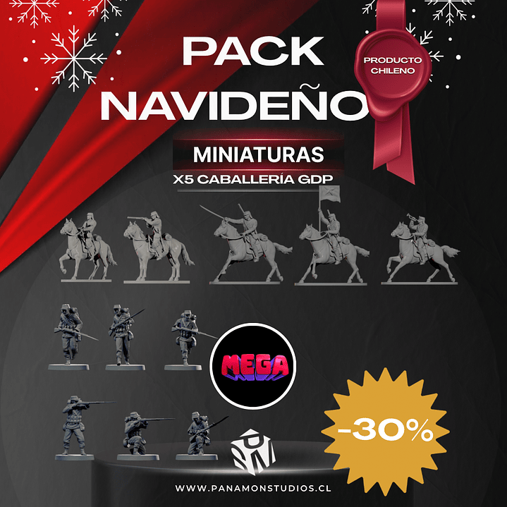 🎖️ Mega Pack — Caballería + Infantería Guerra del Pacífico 1
