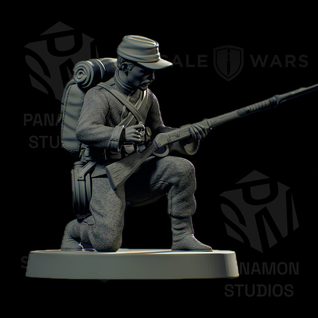 Infantería GDP – Miniatura Exclusiva Panamon Studios (Guerra del Pacifico) 1