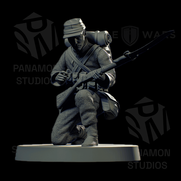 Infantería GDP – Miniatura Exclusiva Panamon Studios (Guerra del Pacifico) 2