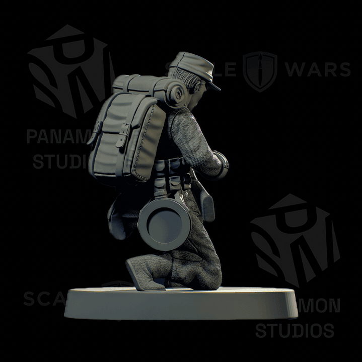 Infantería GDP – Miniatura Exclusiva Panamon Studios (Guerra del Pacifico) 3