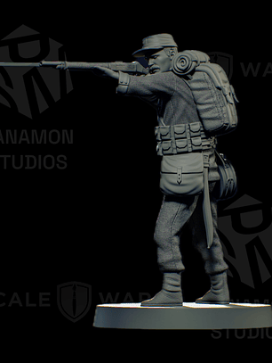 Infantería GDP – Miniatura Exclusiva Panamon Studios (Guerra del Pacifico) 