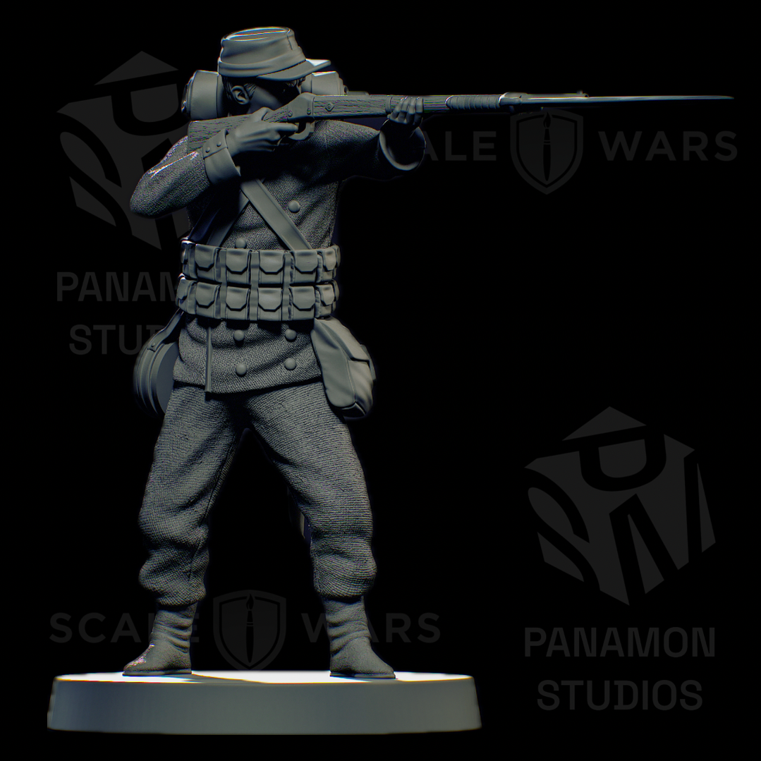 Infantería GDP – Miniatura Exclusiva Panamon Studios (Guerra del Pacifico)  2