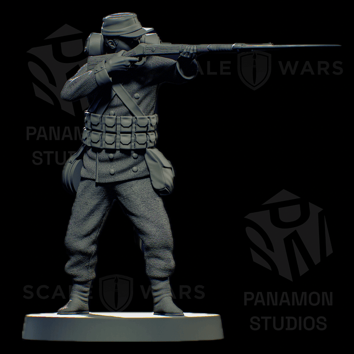 Infantería GDP – Miniatura Exclusiva Panamon Studios (Guerra del Pacifico)  2