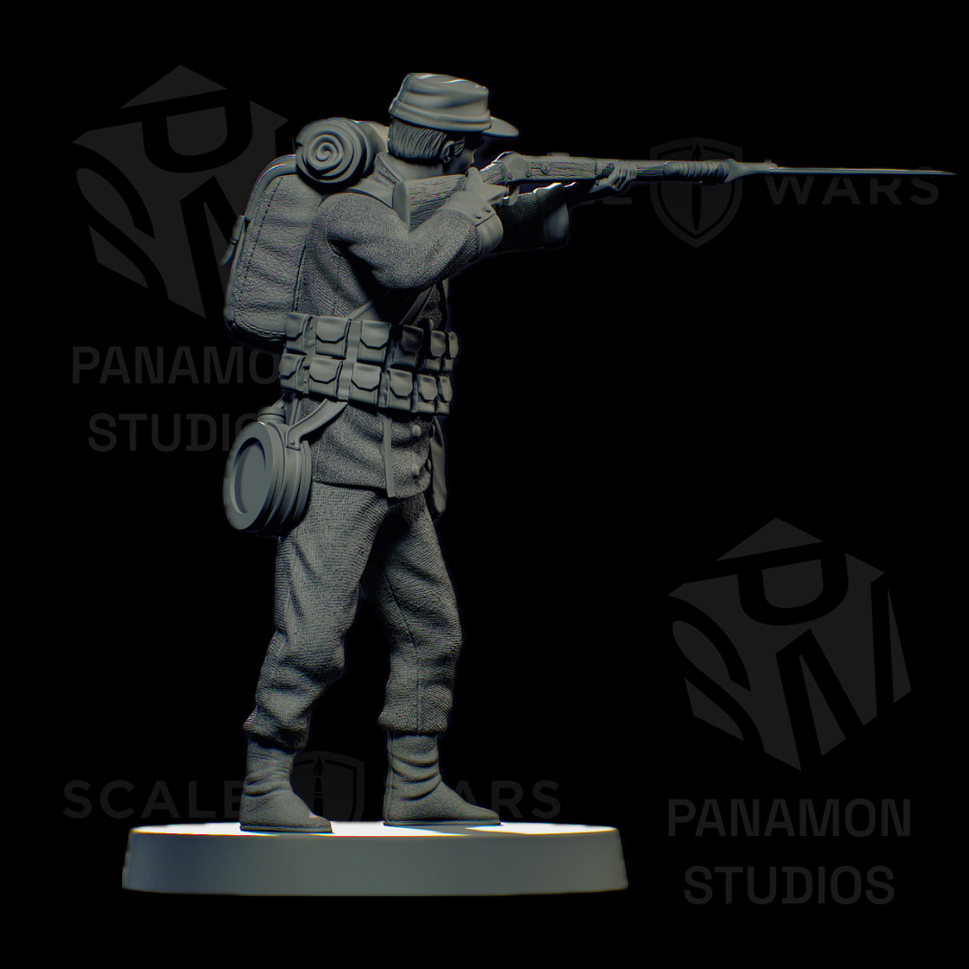 Infantería GDP – Miniatura Exclusiva Panamon Studios (Guerra del Pacifico)  3