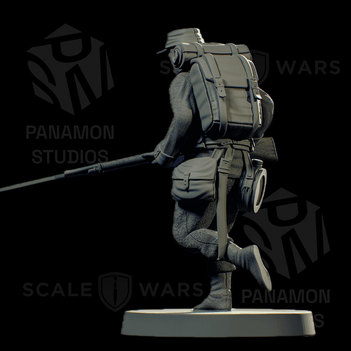 Infantería GDP – Miniatura Exclusiva Panamon Studios (Guerra del Pacifico) 3