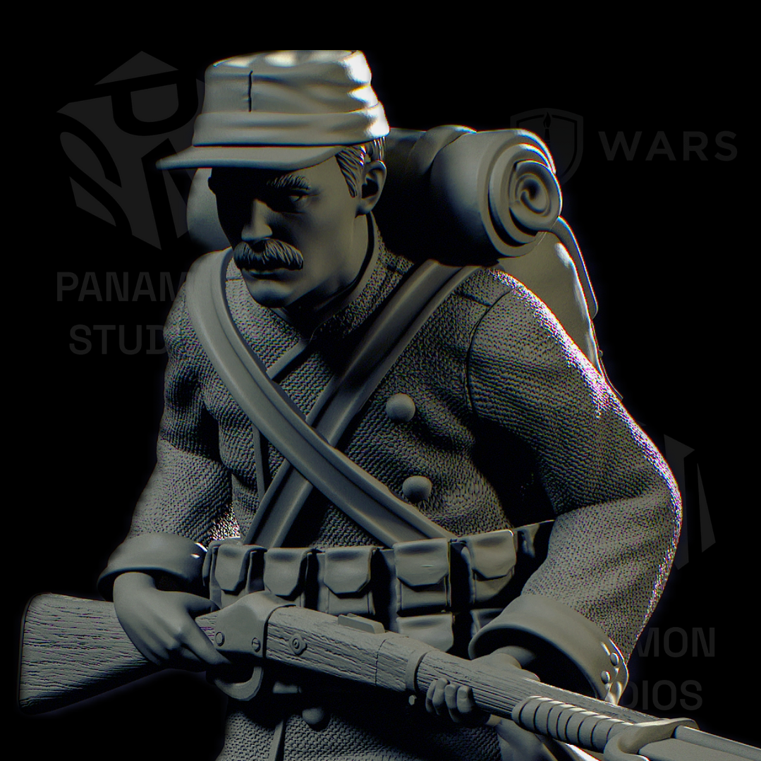 Infantería GDP – Miniatura Exclusiva Panamon Studios (Guerra del Pacifico) 4