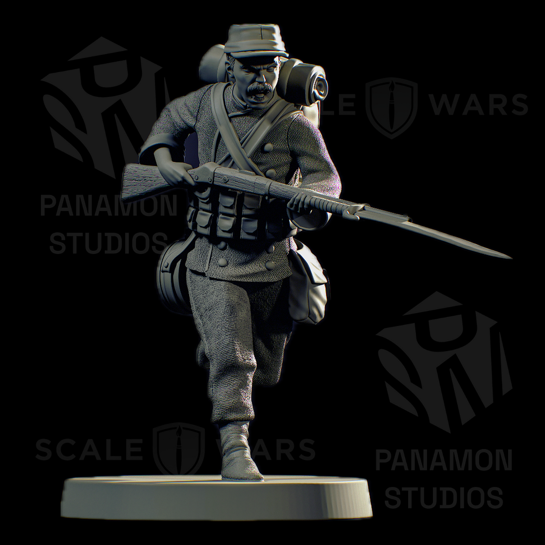 Infantería GDP – Miniatura Exclusiva Panamon Studios (Guerra del Pacifico) 1