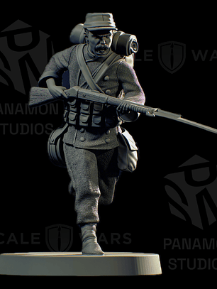Infantería GDP – Miniatura Exclusiva Panamon Studios (Guerra del Pacifico)