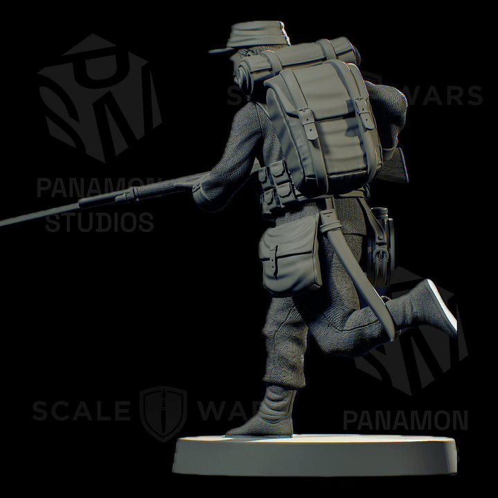 Infantería GDP – Miniatura Exclusiva Panamon Studios (Guerra del Pacifico) 2