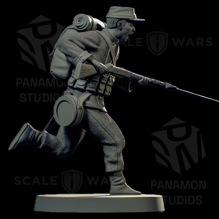 Infantería GDP – Miniatura Exclusiva Panamon Studios (Guerra del Pacifico) 3