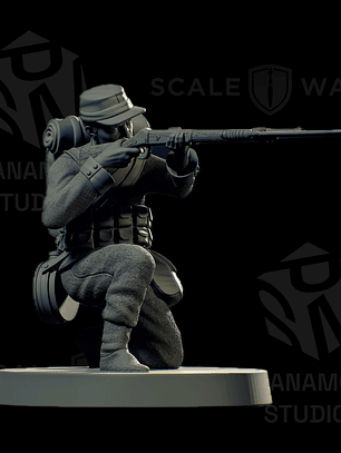 Infantería GDP – Miniatura Exclusiva Panamon Studios (Guerra del Pacifico)