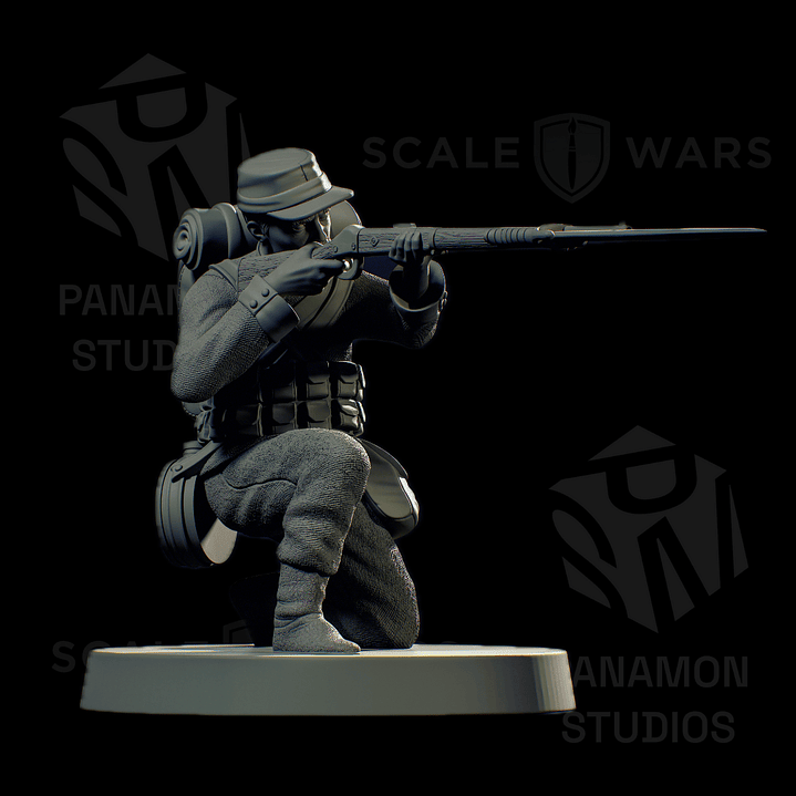 Infantería GDP – Miniatura Exclusiva Panamon Studios (Guerra del Pacifico) 1