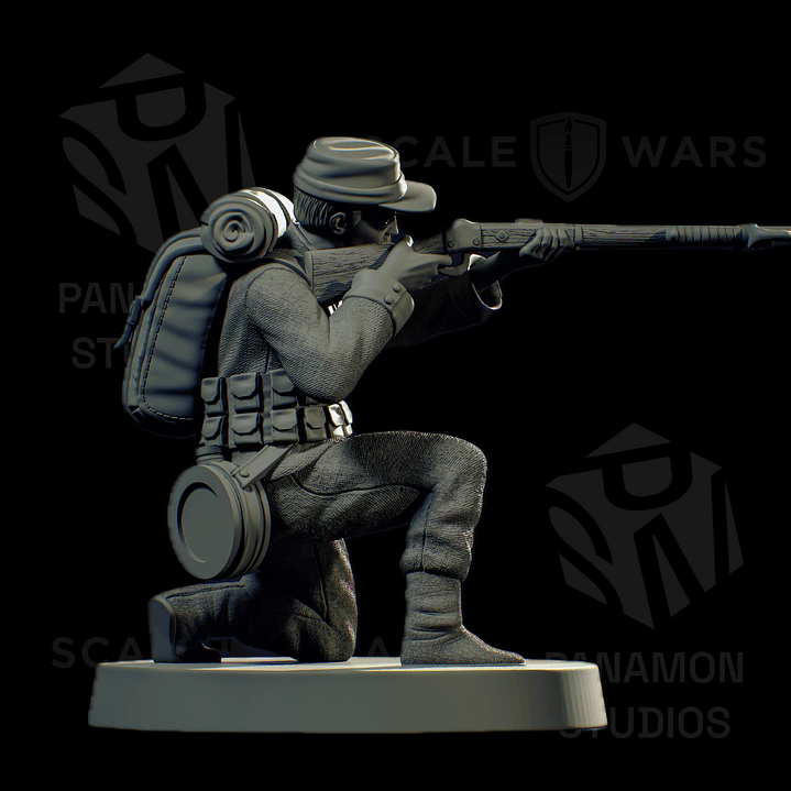 Infantería GDP – Miniatura Exclusiva Panamon Studios (Guerra del Pacifico) 2