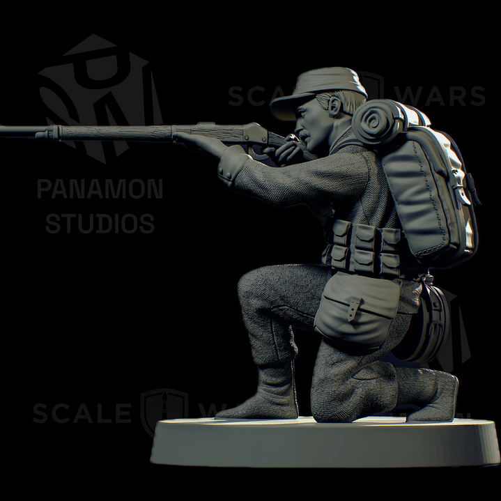 Infantería GDP – Miniatura Exclusiva Panamon Studios (Guerra del Pacifico) 3