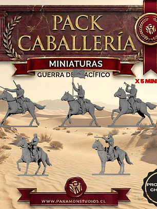 Pack Caballería Guerra del Pacífico - Scale Wars