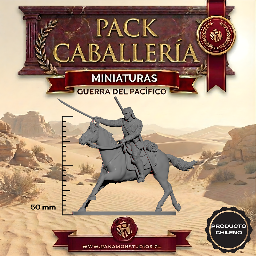 Pack Caballería Guerra del Pacífico - Scale Wars 2