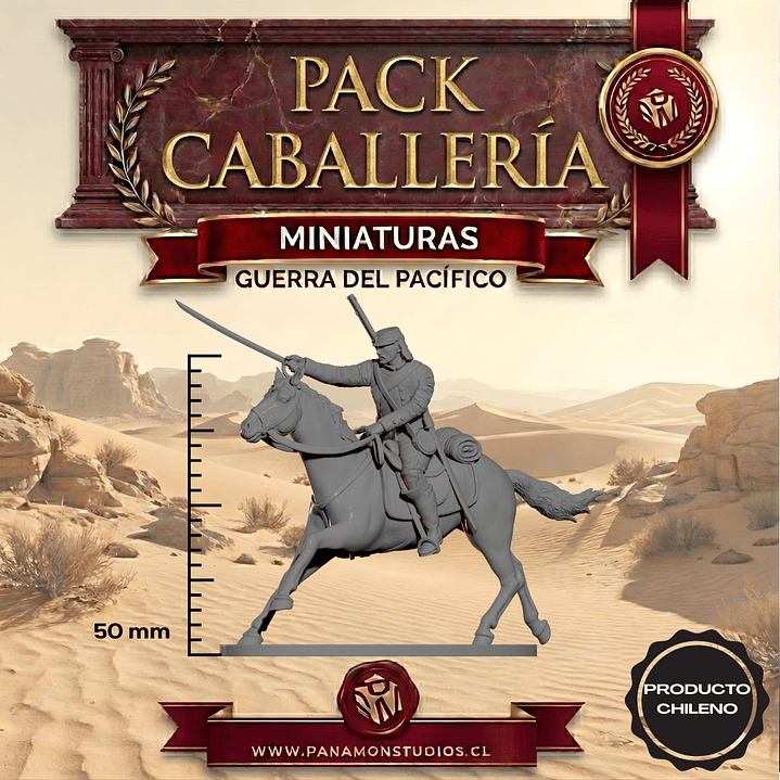 Pack Caballería Guerra del Pacífico - Scale Wars 2