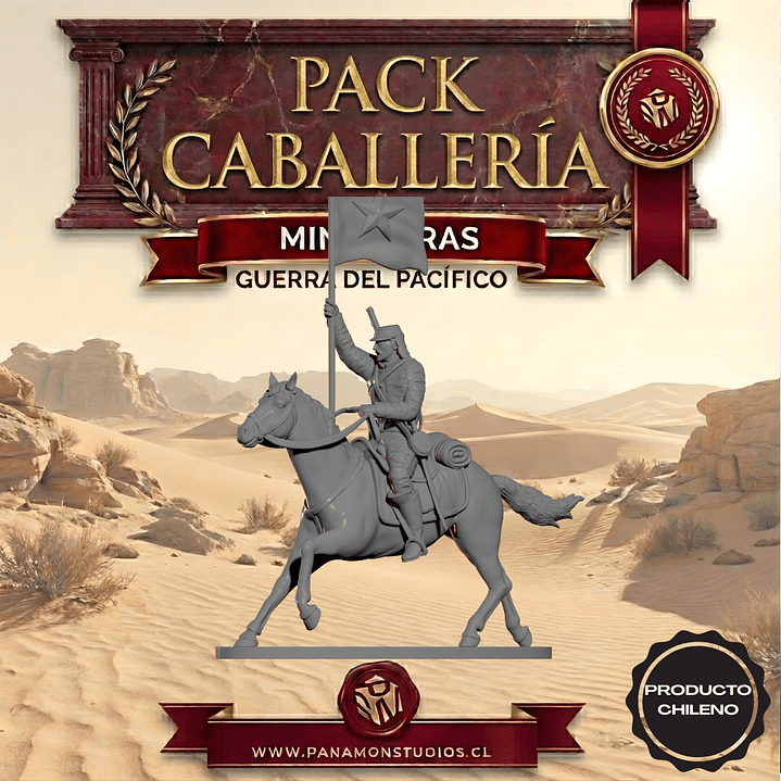 Pack Caballería Guerra del Pacífico - Scale Wars 3
