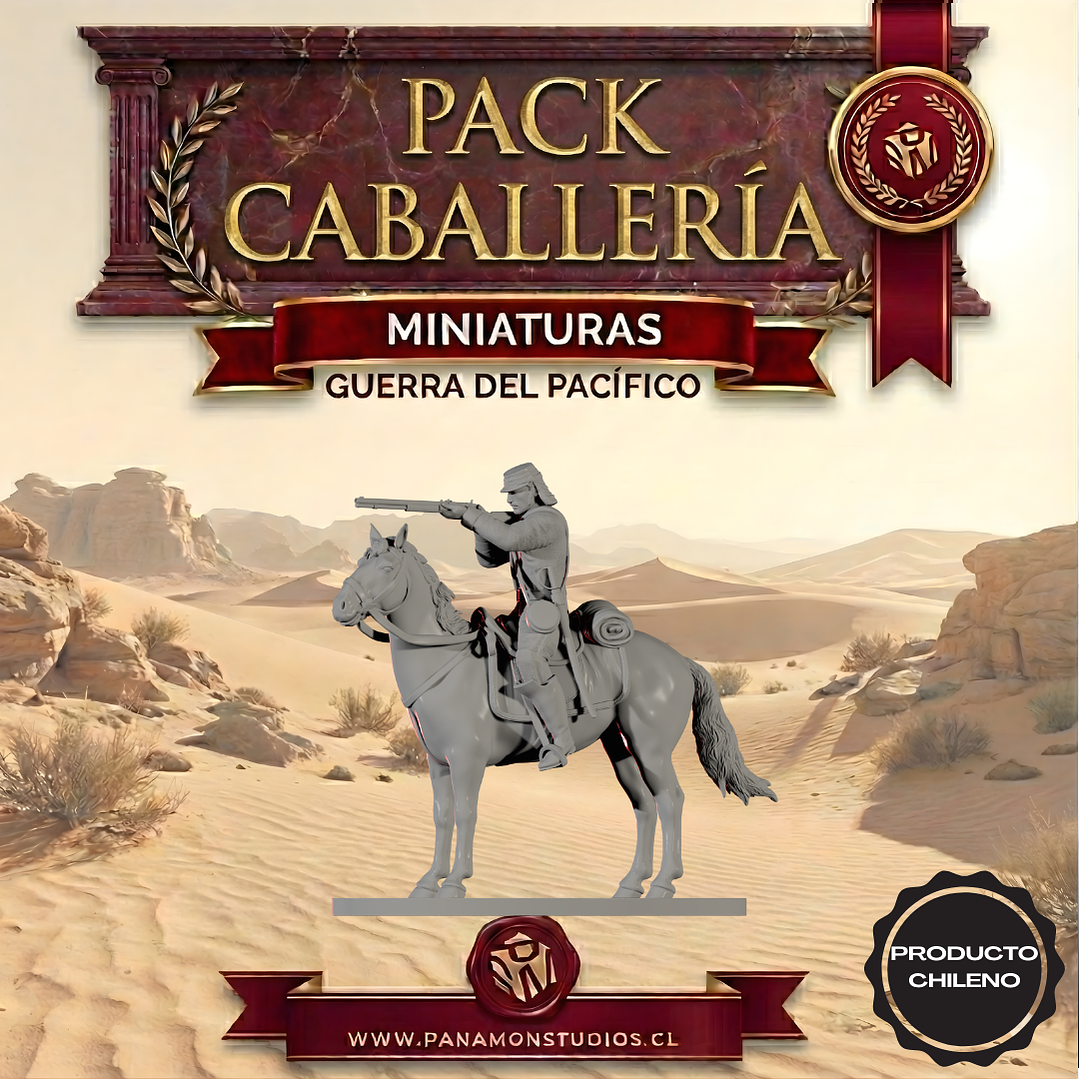 Pack Caballería Guerra del Pacífico - Scale Wars 5