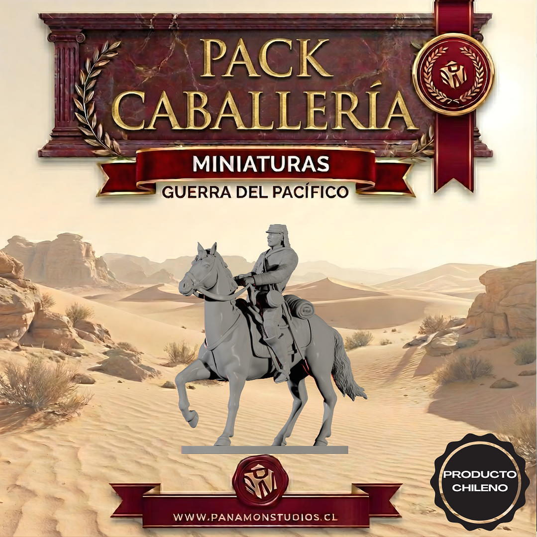Pack Caballería Guerra del Pacífico - Scale Wars 6