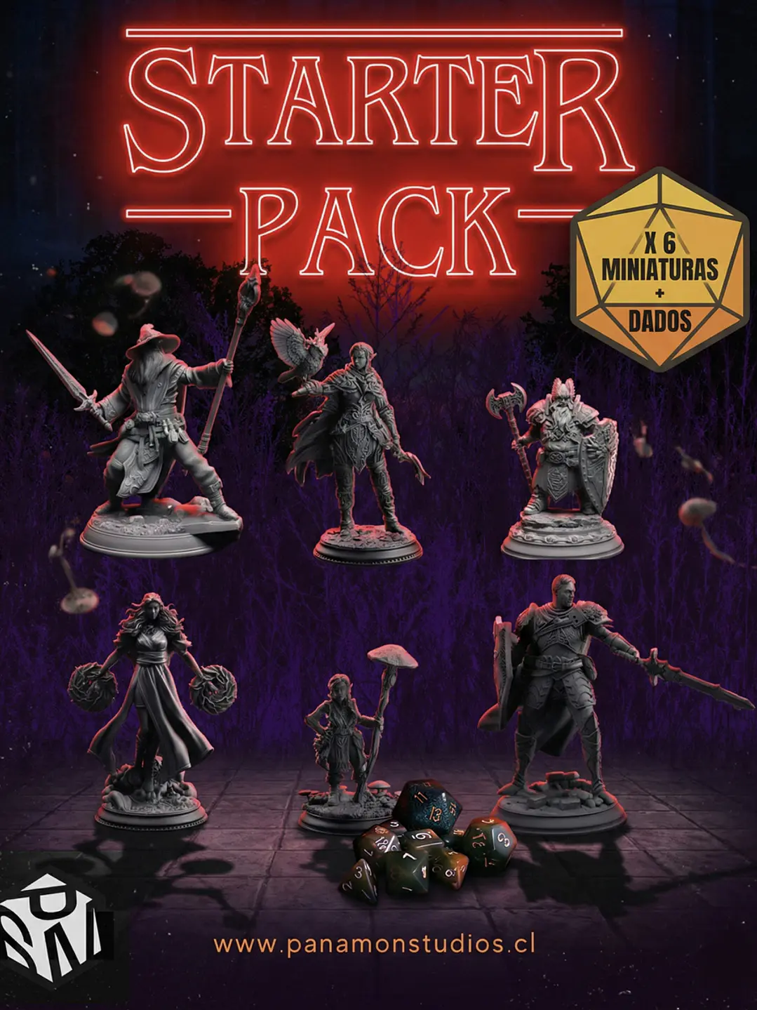 RPG Starter Pack: Héroes de Leyenda + Set de Dado 1
