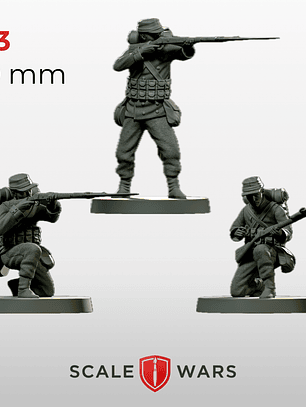 Pack X3 Infantería GDP Apuntado