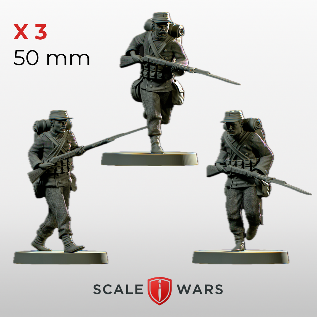 Pack X3 Infantería GDP ¡A la carga! 1