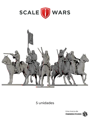 Caballería chilena Granaderos a Caballo 5 unidades